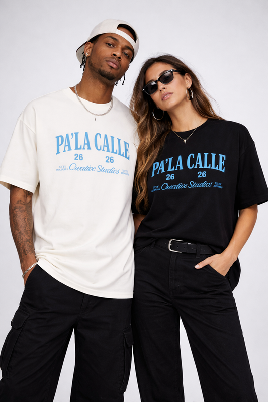 Creative Blue -  Oversized Shirt